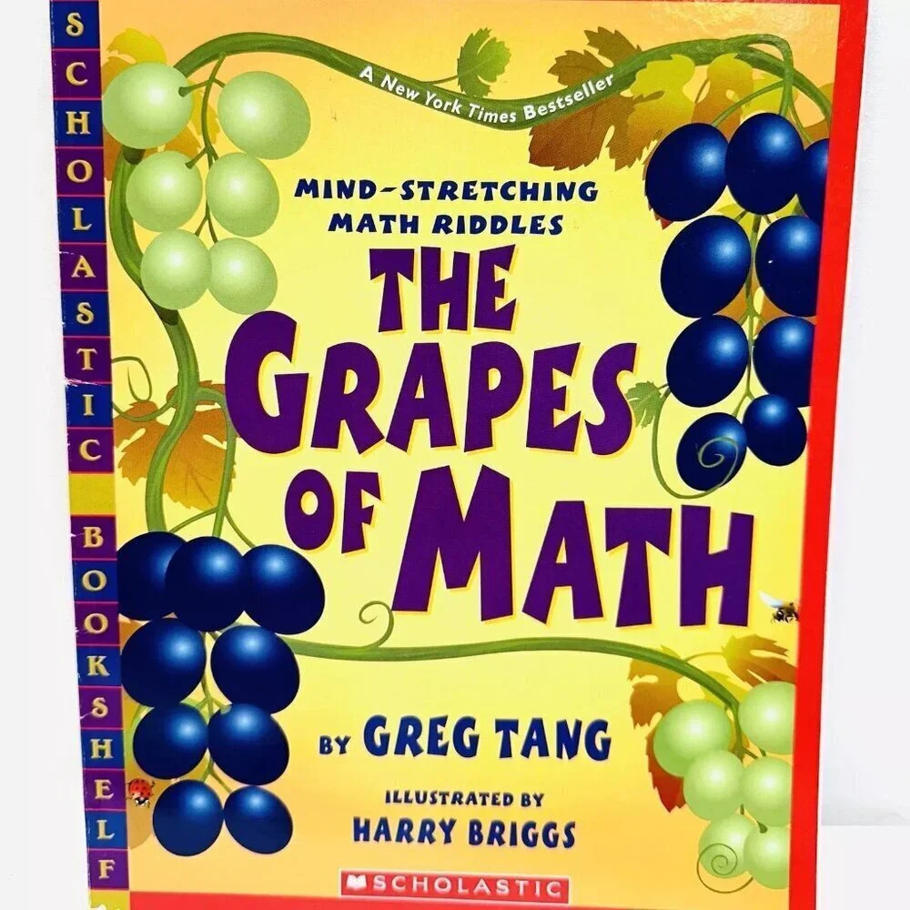 THE GRAPES OF MATH Picture book by Tang, Greg (Paperback)